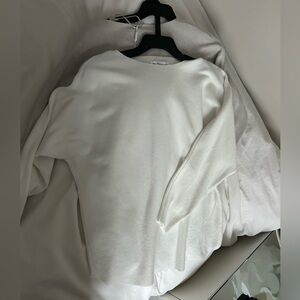 Elegant knit sweatshirt set